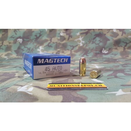 Magtech .45 ACP 230grs FMJ; 50 Stk