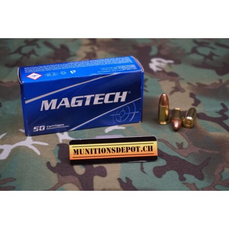 Magtech 9mm Para FMJ 124grs; 50 Stk